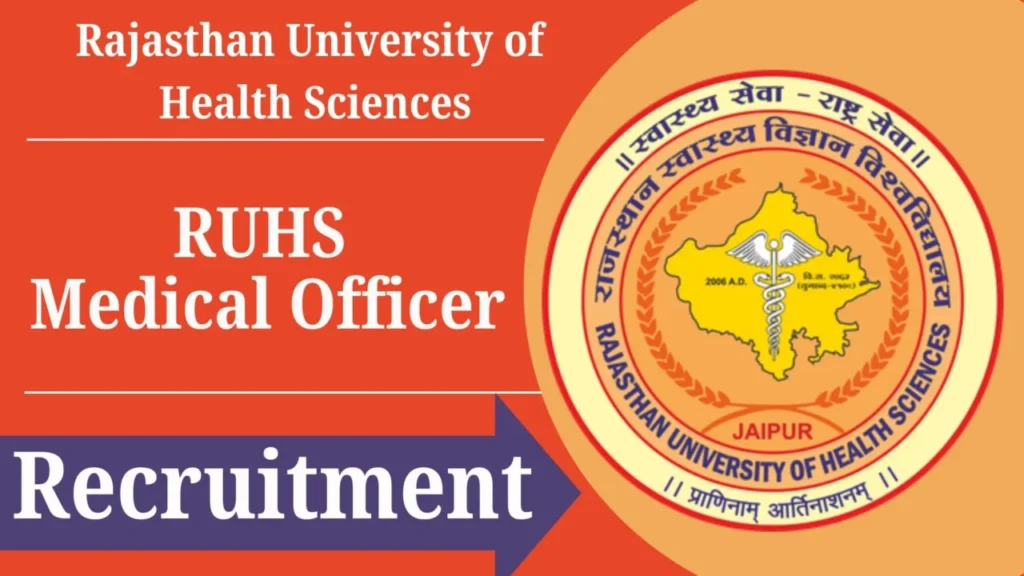 RUHS Medical Officer Recruitment 