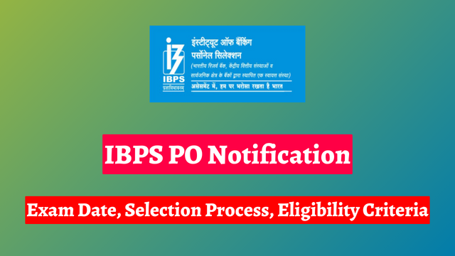 IBPS PO Notification