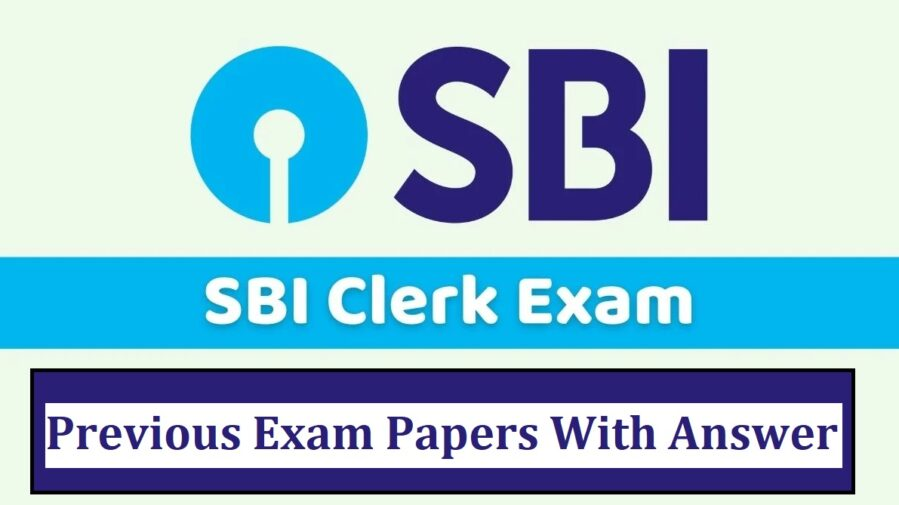 SBI Clerk Previous Papers