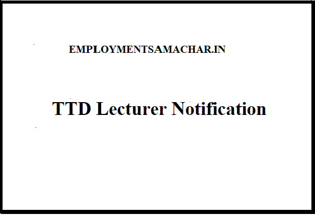 TTD Lecturer Notification