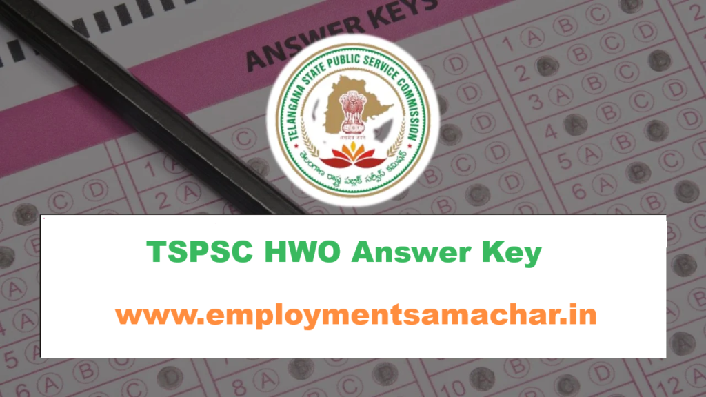 TSPSC HWO Answer Key